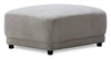 Pouf Voyage en tissu - beige