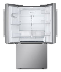 Réfrigérateur LG de 33 po et de 25 pi³ de profondeur standard à portes françaises - acier inoxydable - LF25H6330S