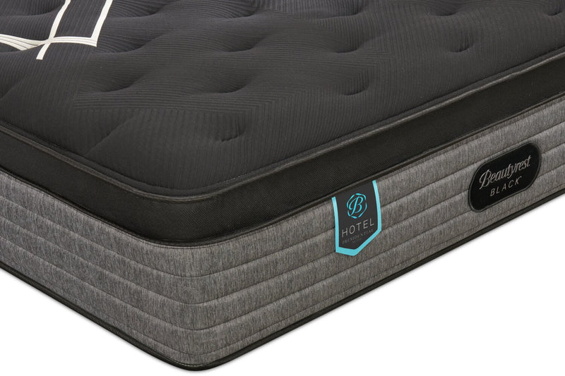 Matelas semi-ferme à Euro-plateau Presidential Suite de série Hotel de Beautyrest BlackMD pour lit double