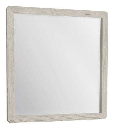Cami Bedroom Dresser Mirror, Attachable/Wall Hanging - Grey Oak | Miroir de commode de chambre à coucher Cami à fixer au meuble ou à suspendre au mur - gris