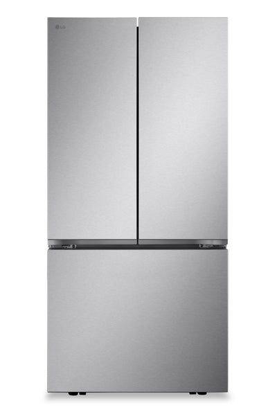 LG 33" 25 Cu. Ft. Smart French-Door Refrigerator - Stainless Steel - LF25S6000S | Réfrigérateur intelligent LG de 33 po et de 25 pi³ à portes françaises - acier inoxydable - LF25S6000S | LF25S60S