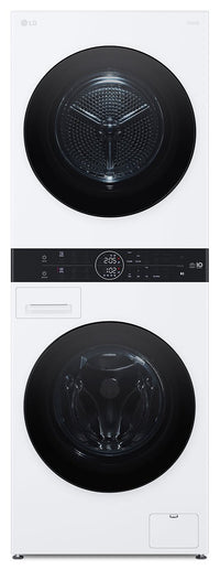 Tour de lavage WashTowerMC haute efficacité LG à chargement frontal avec laveuse de 3,1 pi³ et séche…