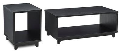 Tanner 2-Pack Table Package – Matte Black | Ensemble de 2 tables Tanner - noir mat | TANNE2PK