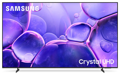SAMSUNG 43" U8000 Crystal 4K UHD Smart Tizen OS TV (UN43U8000FFXZC) - 2025 Model | Téléviseur intelligent SAMSUNG U8000 Cristal UHD 4K de 43 po avec système d’exploitation Tizen (UN43U8000FFXZC) - modèle 2025