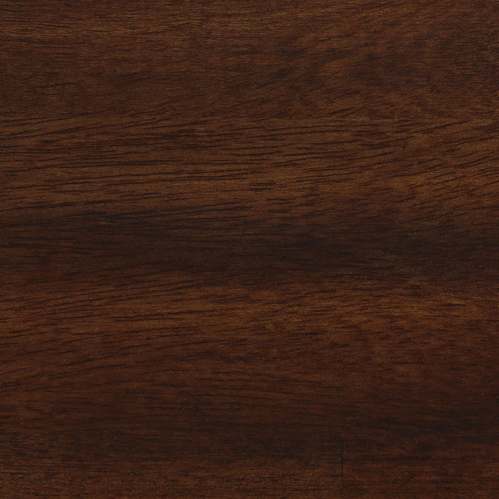 Ensemble de chambre à coucher Sonoma 6 pièces avec lit, commode, miroir et table de nuit, brun manguier - format lit simple