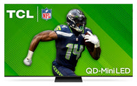 Téléviseur intelligent QLED à mini DEL de TCL UHD 4K de 85 po à 120 Hz avec HDR Ultra, FreeSyncMC AMD et Google TVMC (85QM751G)
