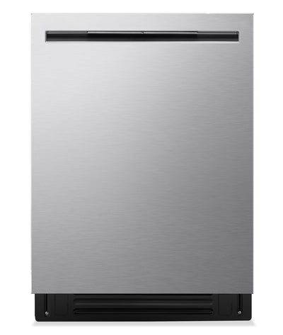 LG 24" 46 dBA Built-In Top-Control Dishwasher with QuadWash® - Stainless Steel - LDNPQ555S | Lave-vaisselle encastré LG à 46 dBA de 24 po avec commandes sur le dessus et QuadWashMC - acier inoxydable - LDNPQ555S