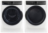 Laveuse à chargement frontal Perfect SteamMC de 5,2 pi³ et sécheuse électrique de 8 pi³ de Electrolux - blanches