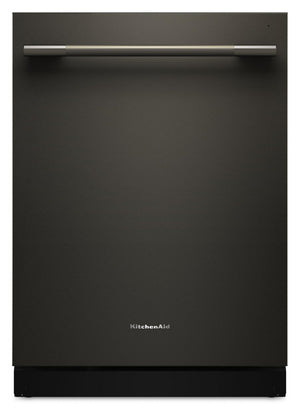 Lave-vaisselle KitchenAid de 24 po et de 41 dBA avec 3e panier à jets - minerai noir - KDTS324SBE