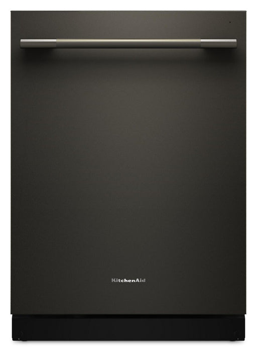 Lave-vaisselle KitchenAid de 24 po et de 41 dBA avec 3e panier à jets - minerai noir - KDTS324SBE