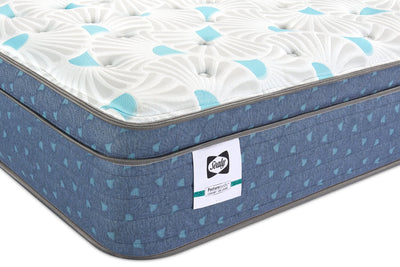 Sealy Posturepedic® Luxury Crown Jewel® Resort Mykonos Eurotop Queen Mattress | Matelas à Euro-plateau Mykonos Resort Luxury Posturepedic Crown Jewel de Sealy pour grand lit