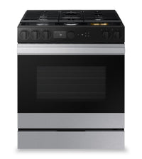 Cuisinière intelligente à gaz encastrée Samsung de 6 pi³ avec caméra de four - acier inoxydable - NS…