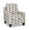 Fauteuil d’appoint Sawyer de 31 po en tissu - multicolore