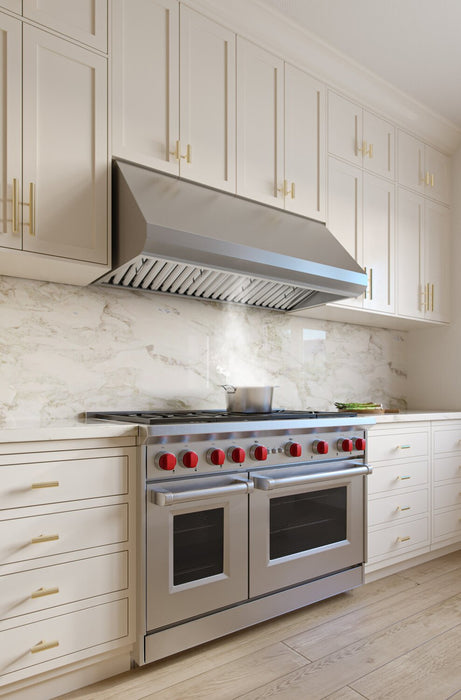 Hotte de cuisinière Broan Elite de série E60000 de 48 po de style auvent - E6048TSSM