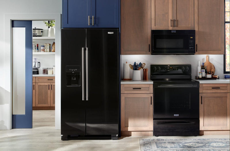 Réfrigérateur Maytag de 25 pi³ et de 36 po à compartiments juxtaposés - noir - MRSF4036PB