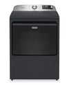 Sécheuse à gaz Maytag à chargement par le haut de 7,4 pi3 avec détection d’humidité avancée - acier minuit - MGD6205RF