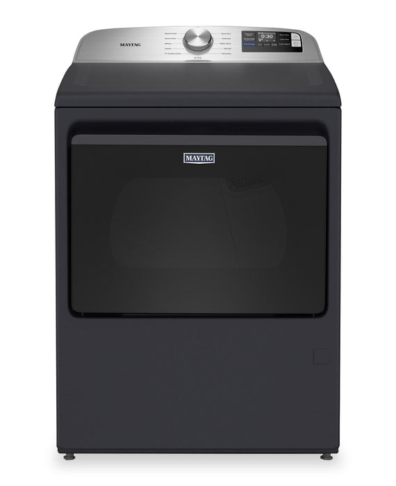 Sécheuse à gaz Maytag à chargement par le haut de 7,4 pi3 avec détection d’humidité avancée - acier minuit - MGD6205RF