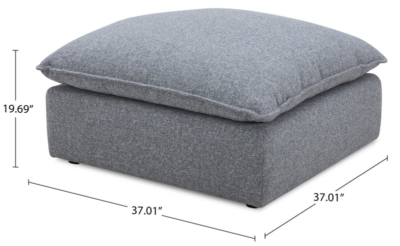 Pouf Monaco - gris