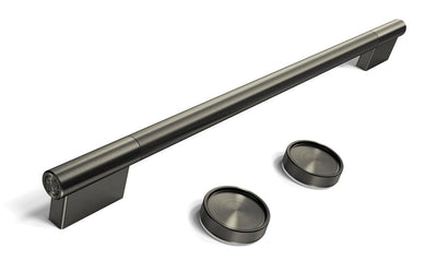 KitchenAid Handle Kit for 30" Single Wall Oven or Built-in Microwave – Black Ore – W11774411 | Trousse de poignées KitchenAid pour four mural simple ou micro-ondes encastrable 30 po – minerai noir – W11774411