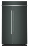 Réfrigérateur encastré KitchenAid de 29,4 pi3 et de 48 po à compartiments juxtaposés - genièvre - KBSN748SJP