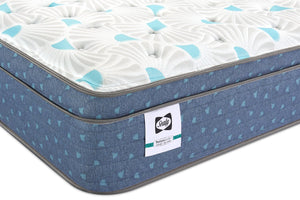 Matelas à Euro-plateau Mykonos Resort Luxury Posturepedic Crown Jewel de Sealy pour lit simple très long