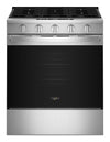 Cuisinière à gaz Whirlpool de 5 pi³ et de 30 po avec cuisson à air - acier inoxydable résistant aux traces de doigts - WSGS5030SZ