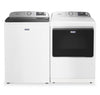 Laveuse à chargement par le haut de 6,0 pi³ et sécheuse à gaz de 7,4 pi³ Animal Pet Pro de Maytag - blanches