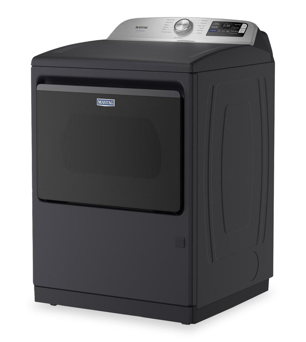 Laveuse intelligente à chargement par le haut de 6,0 pi³ et sécheuse électrique de 7,4 pi³ Animal Pet Pro de Maytag - acier minuit