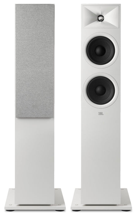 Ensemble de 2 haut-parleurs colonne Stage 260F de JBL - blanc
