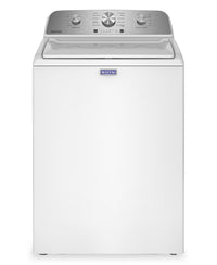 Laveuse Maytag à chargement par le haut de 4,8 pi3 - blanche - MTW4205SW