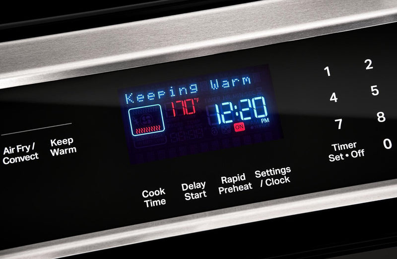 Cuisinière à induction Whirlpool de 6,4 pi3 avec friture à air sans préchauffage - acier inoxydable - WSIS5030RZ