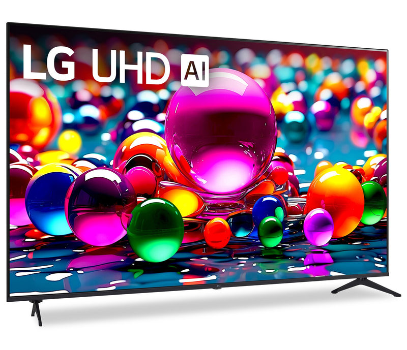 Téléviseur intelligent LG UA77 UHD 4K de 86 po avec webOS (86UA7700PUB.ACCQ) - modèle 2025