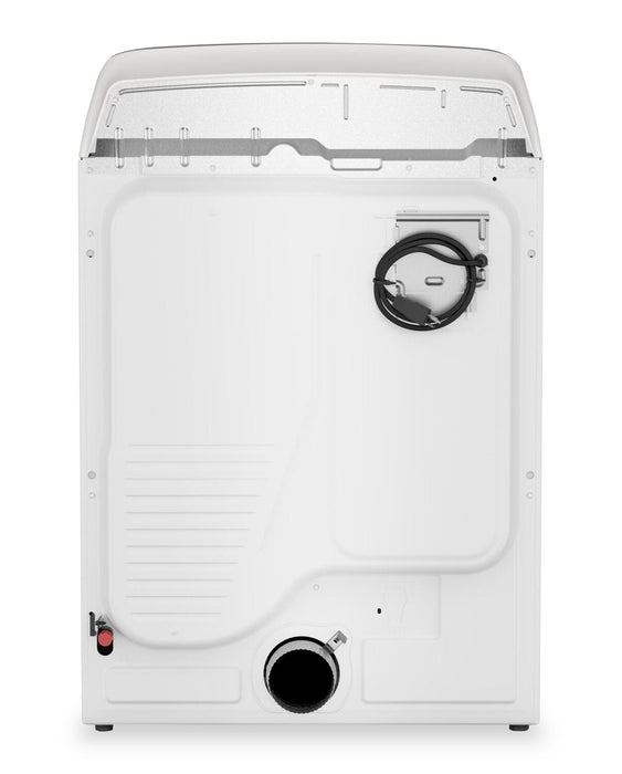 Sécheuse à gaz Maytag à chargement par le haut de 7,4 pi3 avec détection d’humidité avancée - blanche - MGD6205RW