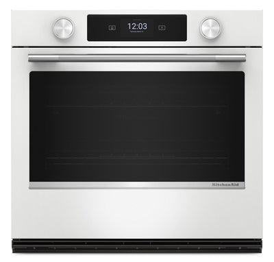 KitchenAid 30" Smart Electric Single Wall Oven - White - KOES730SWH | Four mural simple électrique intelligent KitchenAid de 30 po - blanc - KOES730SWH