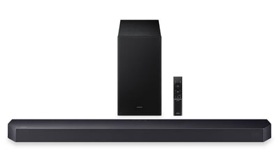 SAMSUNG Q-Series 3.1.2 Channel Soundbar with Wireless Subwoofer (HW-Q600F/ZC) | Barre de son à 3.1.2 canaux SAMSUNG de série Q avec caisson d’extrêmes graves sans fil (HW-Q600F/ZC)