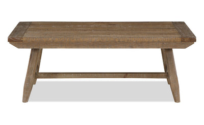 Cedar 48" Rustic Coffee Table - Brown | Table à café rustique Cedar de 48 po - Brun