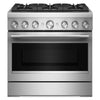 Cuisinière hybride KitchenAid de 5,1 pi3 avec friture à air sans préchauffage - acier inoxydable - KFDS936SSS