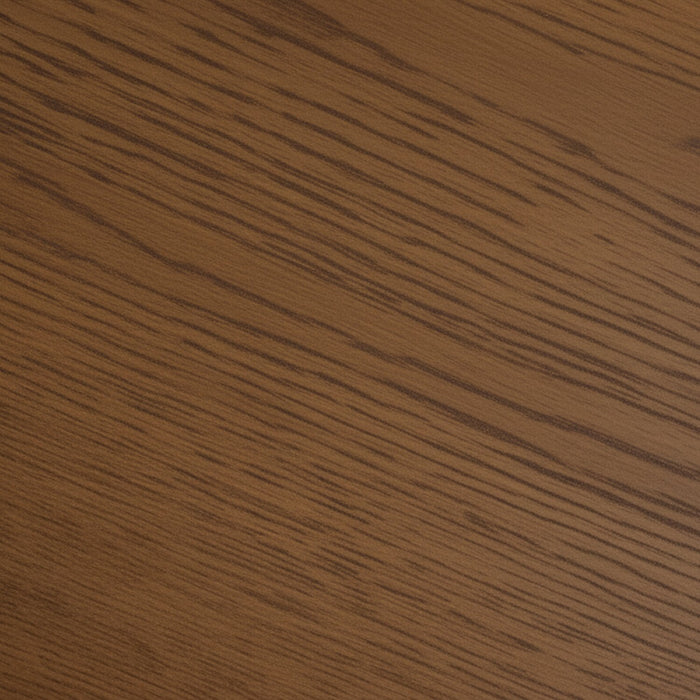 Table de bout ronde moderne Viola de 20 po - noyer brun