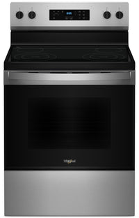 Cuisinière électrique Whirlpool de 5,3 pi³ avec autonettoyage - acier inoxydable - YWFES3530RS