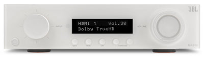 JBL MA310 5.2-Channel 4K AV Receiver - White (JBLMA310WHTAM) | Récepteur AV à 5.2 canaux JBL MA310 4K – blanc (JBLMA310WHTAM)