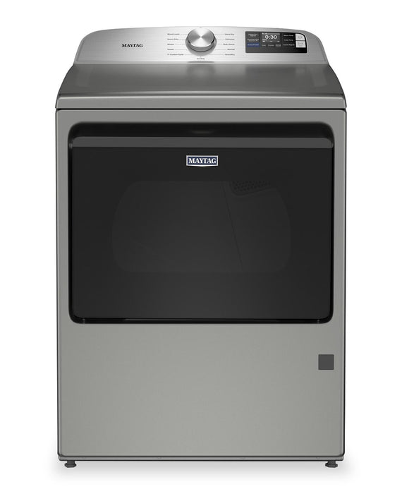 Sécheuse à gaz Maytag à chargement par le haut de 7,4 pi3 avec détection d’humidité avancée - grise - MGD6205RR
