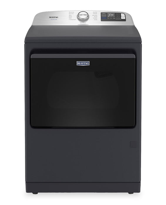 Laveuse intelligente à chargement par le haut de 6,0 pi³ et sécheuse électrique de 7,4 pi³ Animal Pet Pro de Maytag - acier minuit
