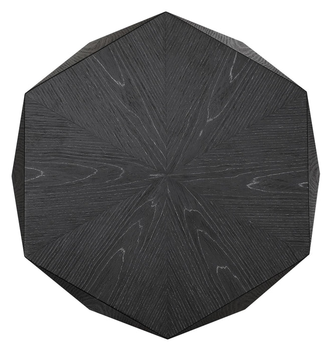 Table de bout moderne Dawson de 19 po - noire