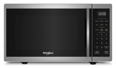 Whirlpool 0.9 Cu. Ft. Countertop Microwave with Steam - WMCS3019RS | Four à micro-ondes de comptoir Whirlpool de 0,9 pi3 avec vapeur - WMCS3019RS | WMCS30RS