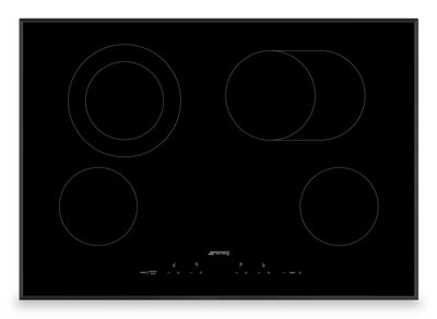 Smeg 30" Electric Cooktop - SEU304EMTB|Surface de cuisson électrique Smeg de 30 po - SEU304EMTB
