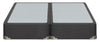 Ensemble sommier divisé Springwall Advance pour grand lit - gris