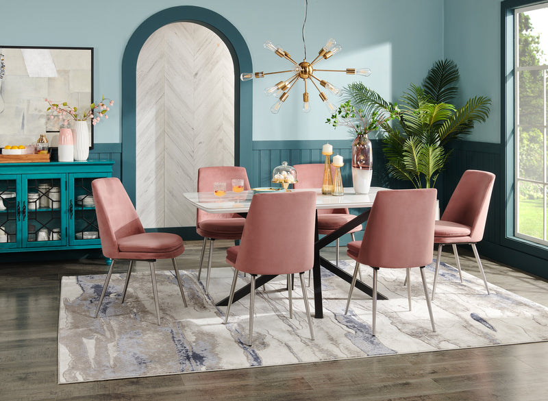 Vase en céramique - rose