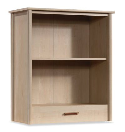 Whitaker Point 31.5" Library Hutch with Drawer - Natural Maple|Crédence de type bibliothèque Whitaker Point de 31,5 po avec tiroir - érable naturel
