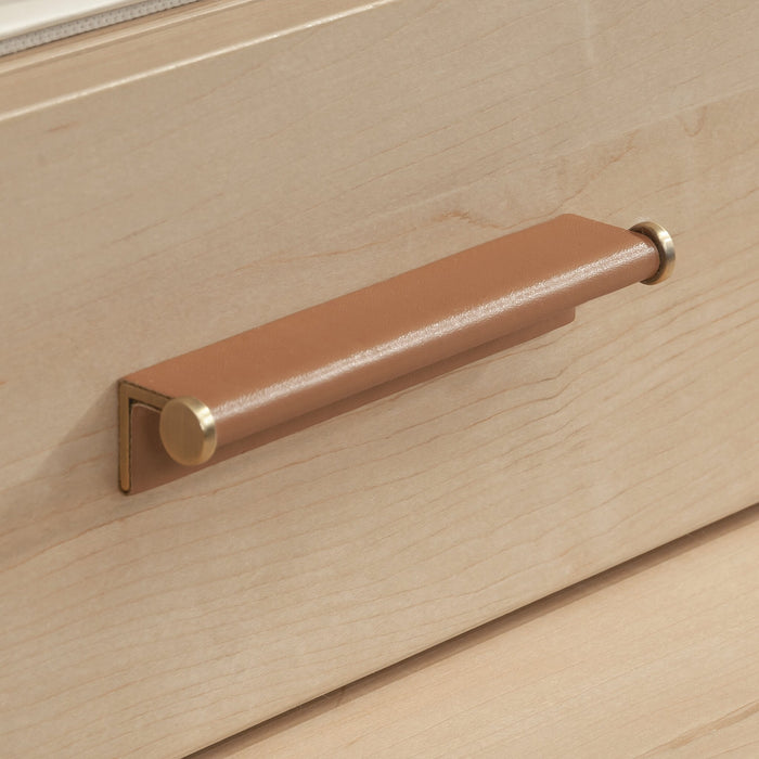 Crédence de type bibliothèque Whitaker Point de 31,5 po avec tiroir - érable naturel