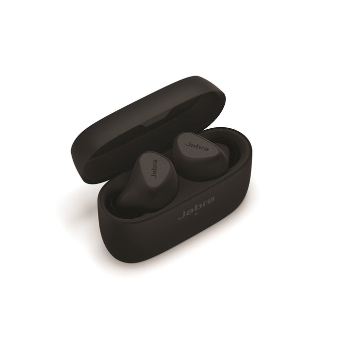 Écouteurs réellement sans fil Elite 5 de Jabra - noir titane
